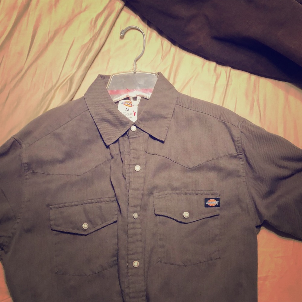 Medium dickies unisex snap down